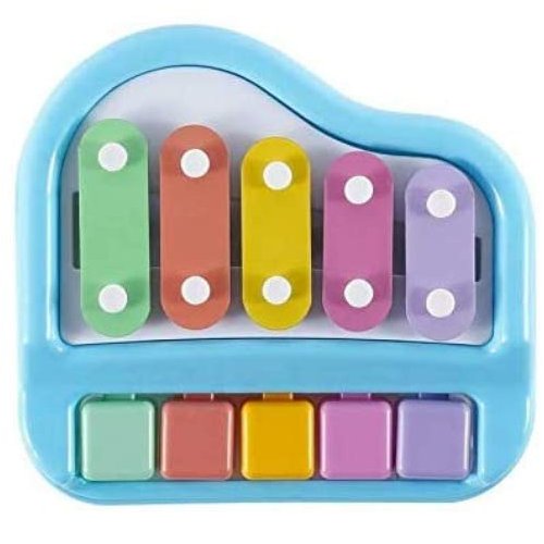 Small Piano for Dogs Pigs Rabbits Cats or Other Small Animals - Musical Chimes to Earn A Treat - Enrichment Toy