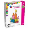 MAGNA-TILES Stardust 15-Piece Magnetic Construction Set, The ORIGINAL Magnetic Building Brand, 3-99 Years with 4 Mirrored Squares