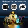 Mililier LED Light Kit for Lego 41757 Friends Botanical Garden Set, Compatible with Lego 41757 Building Blocks Model(Not Include Blocks Set)
