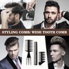 zyxqq Hair Brush for Men, Professional Styling Combs for Men, Boar Bristle Hair Brushes and Men Hairbrush for Dry or Wet Long Short Thick Thin Curly Straight Hair