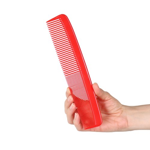 Styling Gear #303 Wide Tooth Comb Hair Detangling Comb Styling For Women, Men, Hair Stylists, Hair Comb, Wide Teeth Combs Fine Tooth Clipper Combs. 1 Piece (Red)
