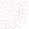3 Pack Coquette Pink Bow Tablecloth Coquette Birthday Decorations Plastic Pink Bow Theme Party Table Cover for Girl Birthday Bachelorette Bridal Engagement Wedding Sweet Baby Shower Party Supplies
