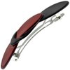 Camila Paris CP2254 French Hair Barrette Clip for Girls, Handmade, Metal Automatic Clasp Strong Hold Grip Hair Clips for Women, No Slip and Durable Styling Girls Hair Accessories, Made in France