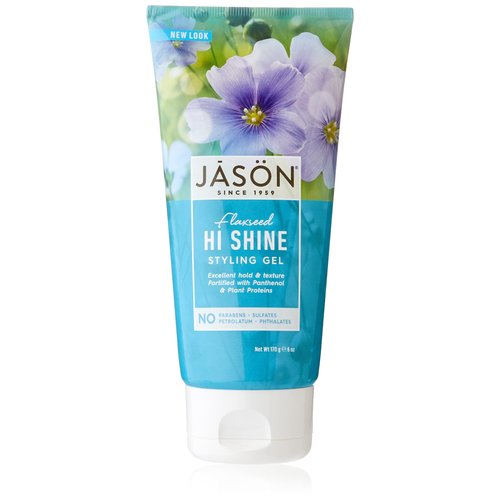 Jason Styling Gel, Flaxseed Hi Shine, 6 Oz