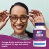 Focus Relief Plus Dry Eye Formula (90 ct. 30 Day Supply) Dry Eye Omega 3 Supplement - Dry Eye Relief Supplement -Omega 3 Fish Oil for Dry Eye