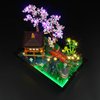 DALDED LED Lighting Kit for Lego Icons Tranquil Garden, LED Light Compatible with Lego 10315 Building Block Models (Not Include Lego Set)