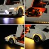 LIGHTAILING Light for Lego-10337 Lamborghini Countach 5000 Quattrovalvole - Led Lighting Kit Compatible with Lego Building Blocks Model - NOT Included The Model Set