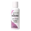 Adore Semi Permanent Hair Color - Vegan and Cruelty-Free Hair Dye - 4 Fl Oz - 193 Soft Lavender (Pack of 2)