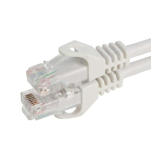 Cables Direct Online Cat5e 100FT Network Ethernet Patch Cable, 350Mhz Internet Wire, Compatible with PC, Laptop, Modem, Router, TVs, Printer Cord, Consoles for Home and Office, White