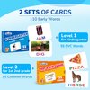 BenBen Educational Toys, Montessori Toys for 3 4 5 6 Years Old Kids, 110 Flash Cards CVC Word Builder, Alphabet Learning Toys, Matching Letters Spelling Games, Gift for Preschool Kindergarten