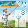 PUPU PIG Bug Catcher for Kids Outdoors Toys, Bug Catching Kit with Butterfly Net, Critter Keeper, Magnifying Glass, Bug Catchers, Tweezers & Learning Cards, Kids Explorer Camping Kit Child Gifts