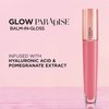 L'Oreal Paris Glow Paradise Hydrating Tinted Lip Balm-in-Gloss with Pomegranate Extract & Hyaluronic Acid, Ultra-Gentle, Non-Sticky Formula, Feathery Fleur, 0.23 Fl Oz