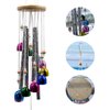 Parakeet Toys with Colorful Bells and Shining Sticks, Bird Cage Accessories Wind Chimes for Chewing, Chew Toys for African Grey, Budgies, Cockatiels, Lovebirds, Conures, Quakers, Small to Medium Birds
