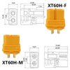 Gxcdizx 20 Pair XT60H (XT60 Upgrade) Male Female Connectors Power Plugs with Protective Shell for Lipo Battery RC Planes Cars