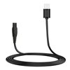 MEROM Replacement Power Cable for Brightup Beard Trimmer, 3.3ft/1m, Black