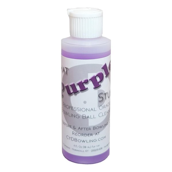 Creating the Difference That Purple Stuff Bowling Ball Cleaner | 4 oz | USBC Approved | Bowling Ball Cleaner | Removes Dirt, Oil & Scuff Marks | Bowling Supplies & Accessories