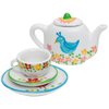 Creativity for Kids Mini Tea Set - Paint a Mini Tea Set for 4 - 17 Pieces