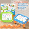 Officygnet 2 Pack Magnetic Drawing Board, Toddler Toys Ages 1-2 & 2-3 Boys Girls, Doodle Board Pad Learning and Educational Toys for 1 2 3 Year Old, Christmas Birthday Gifts for Baby Kids
