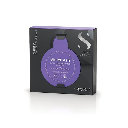 Alfaparf Milano Semi di Lino Sublime Pigments - Blonde Toner for Brassy Hair - Concentrated Hair ...