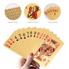 ACELION Waterproof Playing Cards, Plastic Playing Cards, Deck of Cards (Gold Diamond Cards)