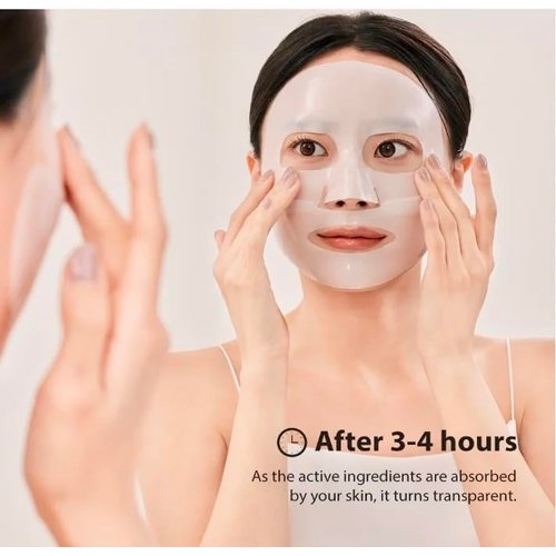 Deep Bio-Collagen Korean Face Mask | Anti-Wrinkle Lifting Facial Sheet Masks | Hydrating Face Mask for Women Skincare | Daily Skin Care Glow Mask, 2,160,000ppb [ Parts Per Billion] 5 in a Pack