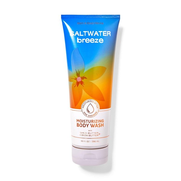 Bath & Body Works Bath and Body Works Moisturizing Body Wash 10 oz (Saltwater Brezze)