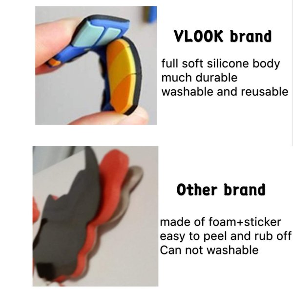 VLOOK Kids Magnets 12pcs Fridge Magnets for Toddlers Safety Refrigerator Magnets for Kids Magnetic Soft Rubber Educational Toys Gift for Fridge Whiteboard Cute Baby Cartoon Magnets (Circus)