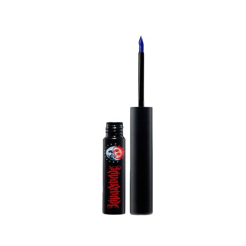 REINA REBELDE Bonita Bandera Liquid Eyeliner Bright Blue Black Rebel Eye Definer Liquid | Felt Tip, Water Resistant, Long Lasting | Cruelty Free & Vegan/Precise Application