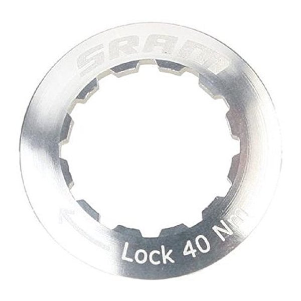 SRAM Cassette Lockring for 11 Tooth First Cog, Aluminum