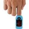 Carex Finger Pulse Oximeter Oxygen Saturation Monitor - Pulse Ox Fingertip o2 Monitor for Pediatric and Adult - Comes with a Lanyard