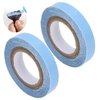 ZJchao Hair Extension Adhesive Tape, 2pcs 3 Yards Length 0.3in Width Front Wig Support Tapes Waterproof Double Sided Wig Tape for Hair Salon Wigs Toupees Extension Replacement Tape Hair Roll