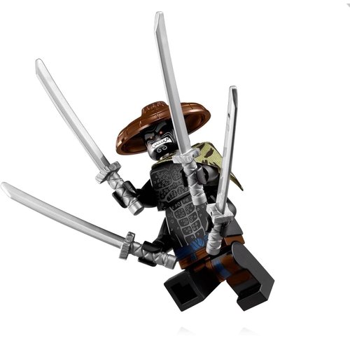 The LEGO Ninjago Movie Minifigure - Jungle Garmadon (with Display Stand) 70617