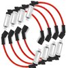 8 PCS Spark Plug Ignition Wire, 10.2mm Spiral Wound Design, Spark Plug Wire Set Compatible with 2000-2009 Chevy GMC V8 Engine, Replace# 48322R
