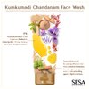 SESA 8% Kumkumadi Chandanam Face Wash Glowing Skin Cleanses without Drying For Men & Women All Skin Types Dermatologically Tested, 100 ml or 3.4 oz
