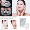 Ueseinl 4 Pack Collagen Face Mask – Anti-Aging, Firming, and Moisturizing Bio-Collagen Mask for Radiant Skin – Reduces Fine Lines and Wrinkles, Instant Brightening