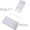 Tattoo Needles Set,DOWEI 100PCS Disposable Mix Tattoo Needles Size Round Liner 3RL 7RL 9RL 15RL Round Shader 3RS 5RS 7RS 9RS,5M1 7M1 for Tattoo Machine Kits