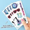 Big Dot of Happiness In My Party Era Temporary Tattoos for Kids and Adults, Girl Birthday Party Favors, Music Concert Fake Tattoos, Era Bachelorette Party Supplies, 12 Sheets