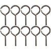 5/32” Hex Key Dogging Key Allen Key with Full Loop, Allen Wrench Door Key for Push Bar Panic Exit Devices, Solid Metal - 10 Packs