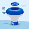 Floating Chlorine Dispenser for Spas and Personal Pools, Fits 1" Tablets - Mini Pool Chlorine Floater with Adjustable Flow Vents Balanced Chemical Dispenser [1" Tablet Capacity] 5" Diameter Floater
