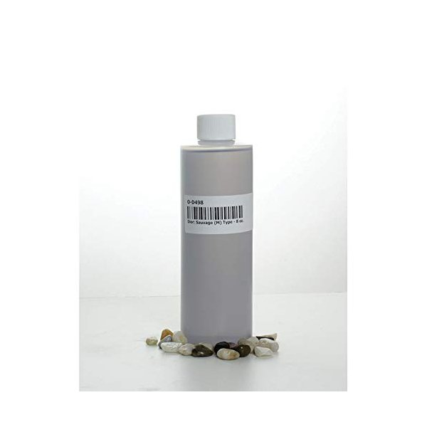 Sauvage Men Type Oil | Sauvage Men's Body Oil | Sauvage Fragrance Oil | Perfume Oil | Sauvage Pure Oils | Premium Grade Fragrance Oil | Organic & Natural Oil (8 oz)