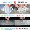 360Tronics Waterproof Butyl Tape 2" x 16ft, Upgraded Outdoor All-Weather Leak Proof Aluminum Foil Tape with Butyl Rubber Adhesive for Roof Crack, RV, Awning, Gutters Leakage Patching