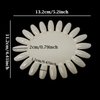 Honbay 12PCS Plastic 20 Tips False Nail Swatches Wheels Nail Art Color Polish Display Wheel for Manicure