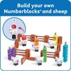 hand2mind Numberblocks Sheep Farm MathLink Cubes Activity Set, Preschool Learning Activities, Farm Playset, Counting Blocks, Number Toys, Kids Educational Toys, Math Manipulatives for Preschoolers