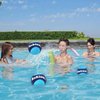 RUKIOO #1 Quality Water Skipping Balls (2 Pack) for Beach Toys, Pool Toys, Water Toys. Bring The Best Joy and Fun to Beach Games, Pool Games and Water Games Ages.