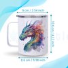 Hyturtle Dragon Cup Gifts Dragon Lover, Just A Girl Who Loves Dragons Coffee Mug Stainless Steel 12oz, Dragon Gifts For Women, Cute Animal Lover Gift For Girls, Daughter On Birthday Christmas