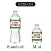 MonMon & Craft Football Birthday Water Bottle Stickers - Sport Theme Birthday Bottle Wrappers Baby Shower - Kids Boy Men Football Player Birthday Party Bottle Labels Supplies Waterproof (Set of 32)