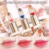 SWETIYOU Crystal Flower PH Lip Balm Color Changing Magic Lipstick Jelly Flower Luxury Lip Balm Mood Lipstick Color Changing Long Lasting Nutritious Lip Gloss Clear Lipstick
