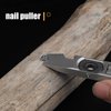 Titanium Pry Bar,Mighty Bar,EDC Tool,Versatile Pry Tool,Bottle Opener,Wrench,ratche screwdriver,Crowbar in One,Compact Versatile Pocket Pry Bar for Everyday Carry