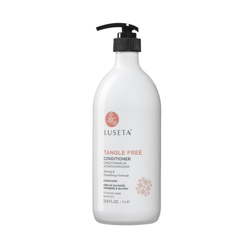Luseta Tangle Free Routine Conditioner for Women and Men Sulfate Free Conditioner for Detangling with Keratin and Argan Oil, Color Safe Conditioner for Curly and Wavy Hair 33.8oz