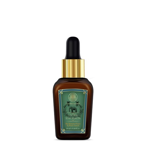 Forest Essentials Under Eye Serum, Red Banana Flower and Potato Starch, 20ml